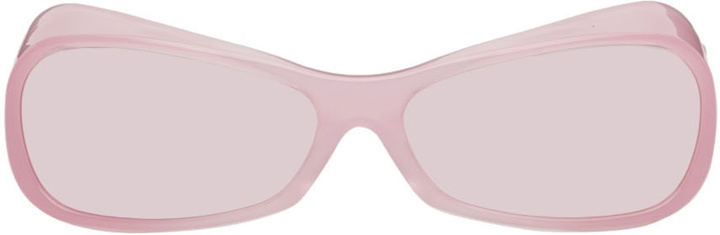 Photo: Kiko Kostadinov Pink Clarissa Sunglasses