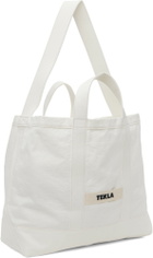 Tekla White Beach Tote