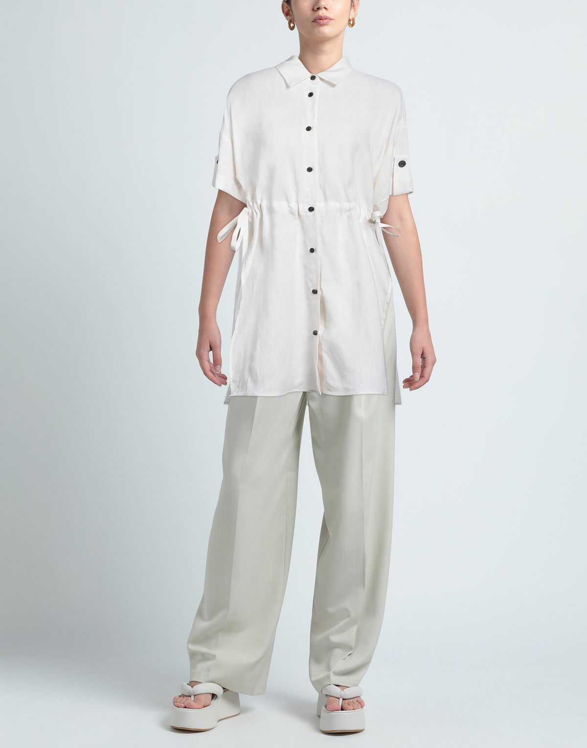 Peserico Womens Shirt in Off white