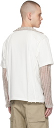 NVRFRGT White Crewneck T-Shirt