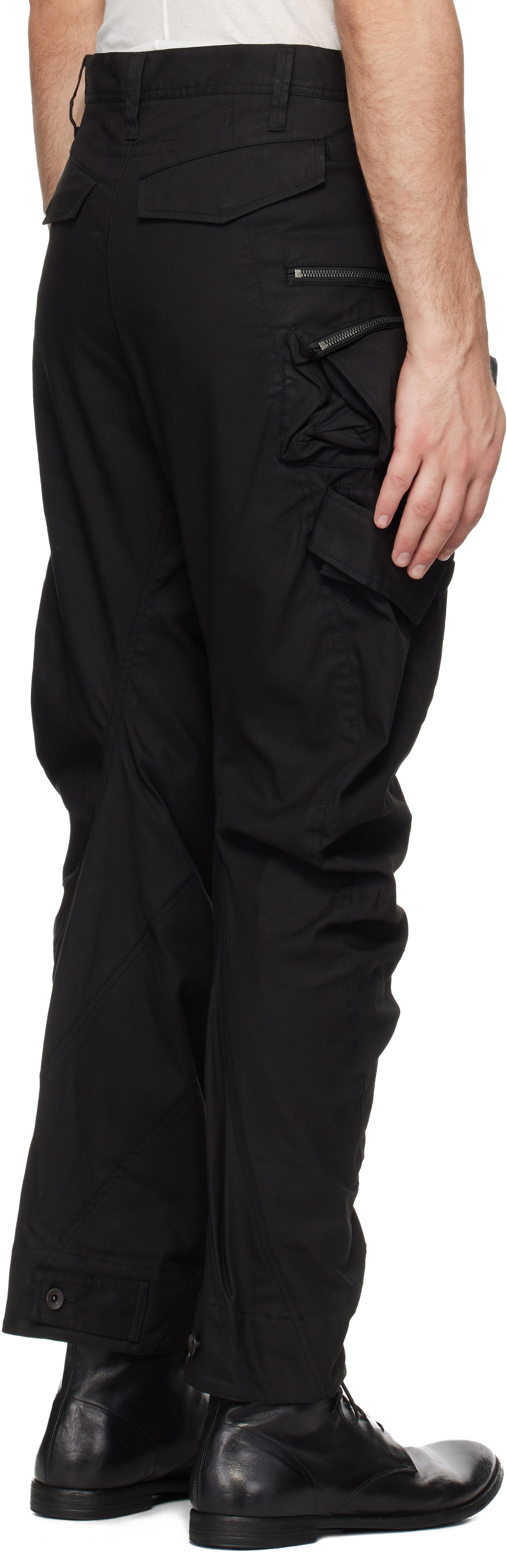 Julius Black Tactical Cargo Pants Julius