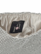 ROSANTICA Alba Crystal Mesh Shoulder Bag