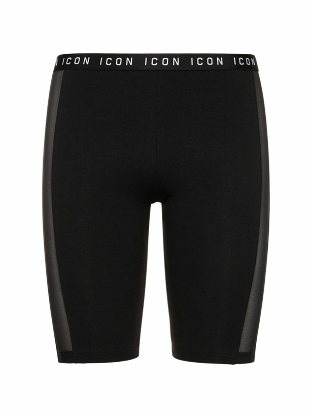 Photo: DSQUARED2 - Icon Jersey & Mesh Cycling Shorts
