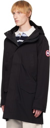 Canada Goose Black Barclay Rain Coat
