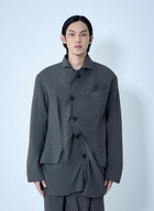 Vivienne Westwood Asymmetrical Wool Blazer