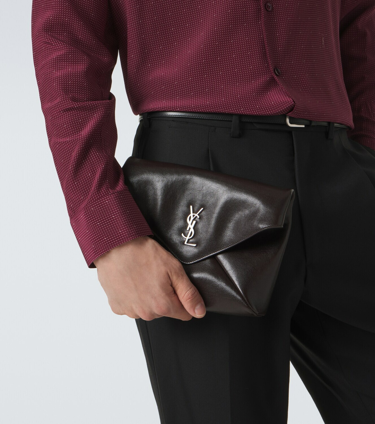 Saint Laurent Cassandre Envelope leather messenger bag