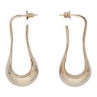 Lemaire Gold Short Drop Earrings