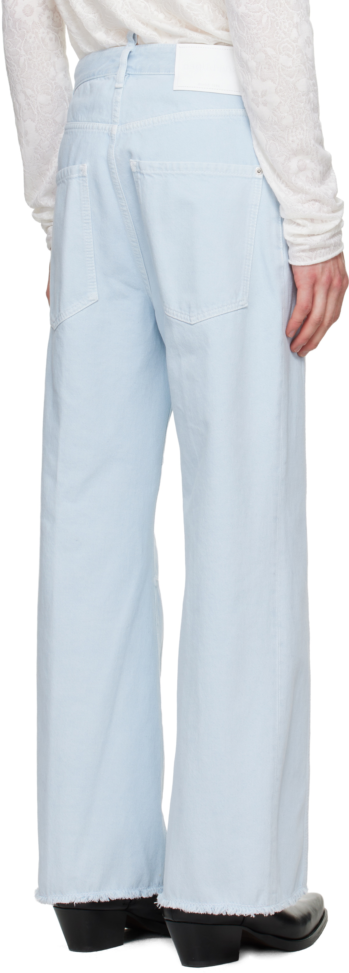 Dsquared2 Blue Powder Wash Eros Jeans