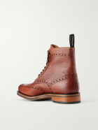 Grenson - Fred Full-Grain Leather Lace-Up Boots - Brown