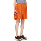 BEAMS PLUS Orange MIL Athletic Shorts