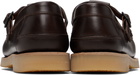 HEREU Brown Alber Rubber Veg Tan Loafers