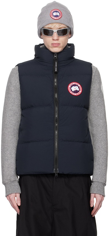 Photo: Canada Goose Navy Lawrence Down Vest