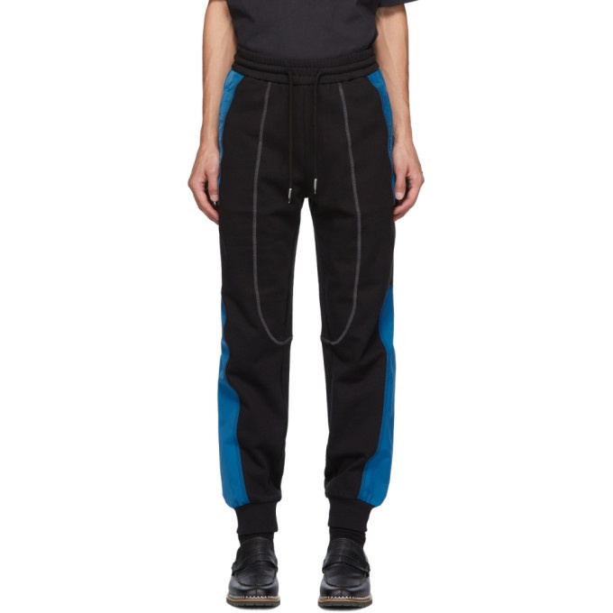 Photo: Feng Chen Wang Black and Blue French Terry Lounge Pants