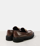 Valentino Garavani VLogo leather loafers