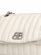 BALENCIAGA Small Monaco Quilted Leather Chain Bag