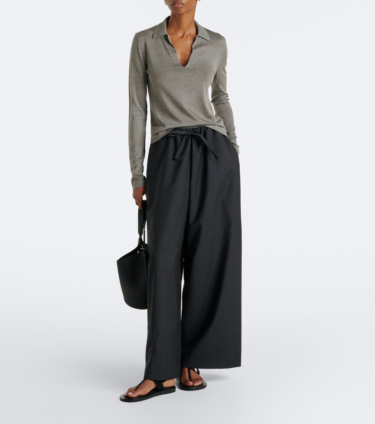 A.Emery Somerset suede thong sandals