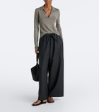 A.Emery Somerset suede thong sandals