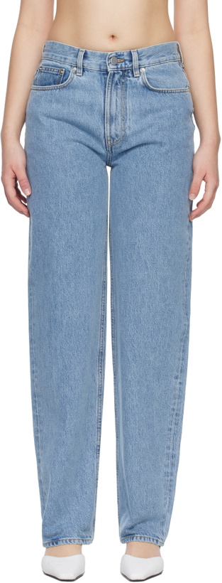 Photo: Loulou de Saison Blue SAMUR LDS Organic Denim Boyfriend Jeans