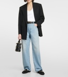 Ferragamo - Double Gancini suede loafers
