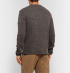 Folk - Bouclé-Knit Sweater - Brown
