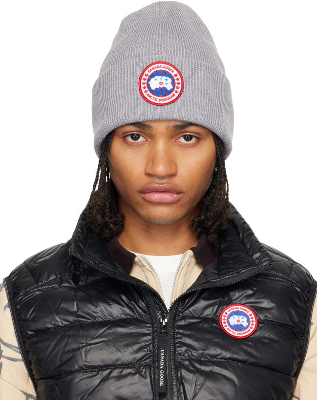 Photo: Canada Goose Gray Arctic Beanie