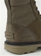 Sorel - Carson™ Six Canvas, Leather and Suede Boots - Neutrals