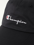 CHAMPION - Logo-Embroidered Cotton-Blend Twill Baseball Cap