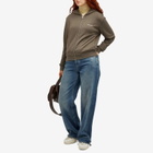 Holzweiler Women's Regular Light Zip Hoodie in Taupe