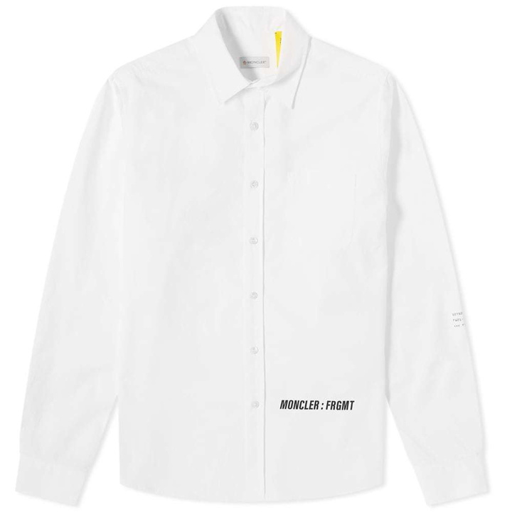 Photo: 7 Moncler FRGMT Hiroshi Fujiwara Logo Poplin Shirt