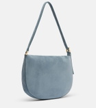 Savette Tondo Small suede shoulder bag