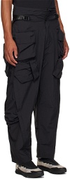 Archival Reinvent Black Extended Cargo Pants