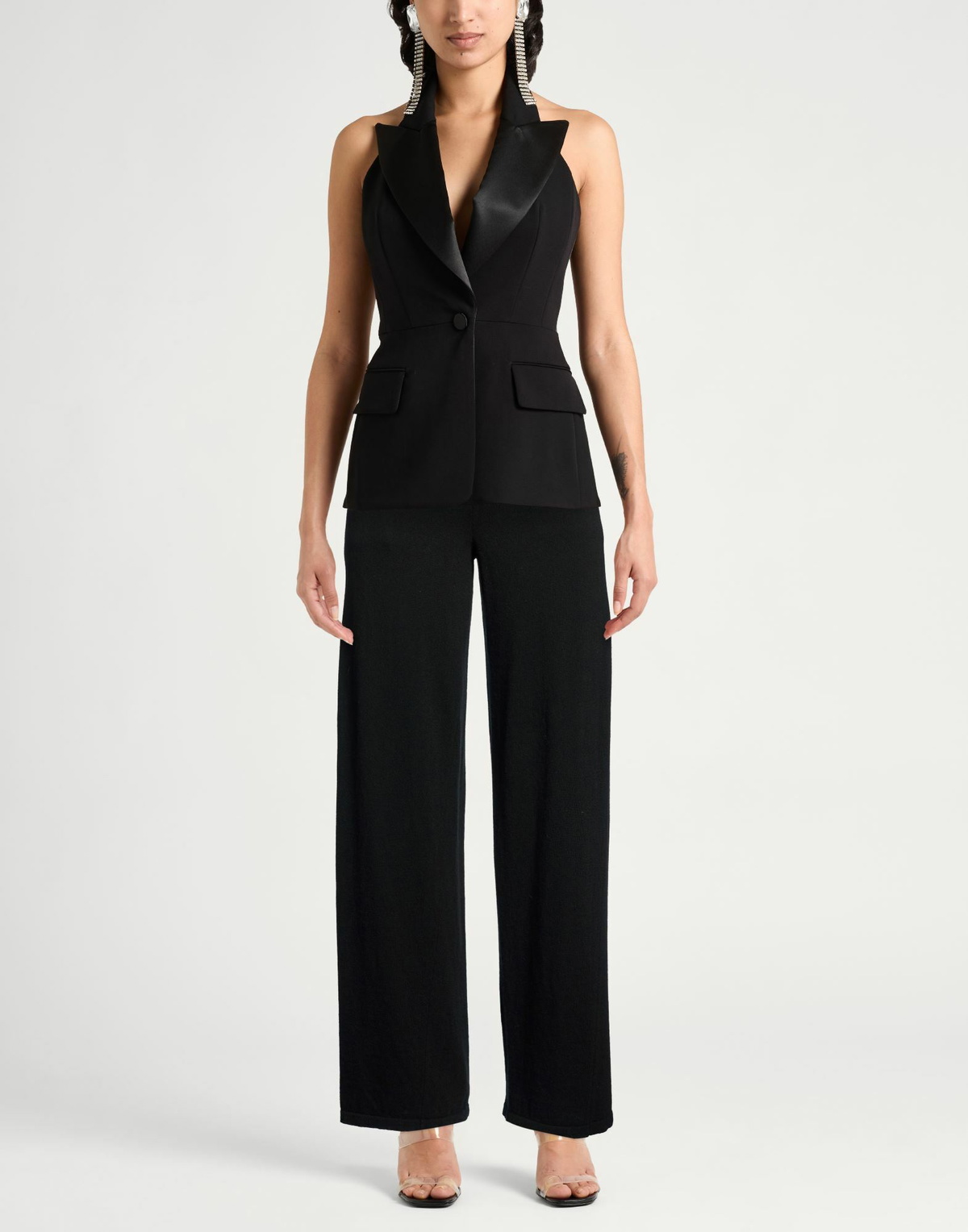 Roberto Collina Womens Pants in Black
