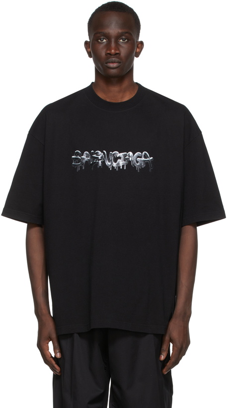 Photo: Balenciaga Black Slime T-Shirt