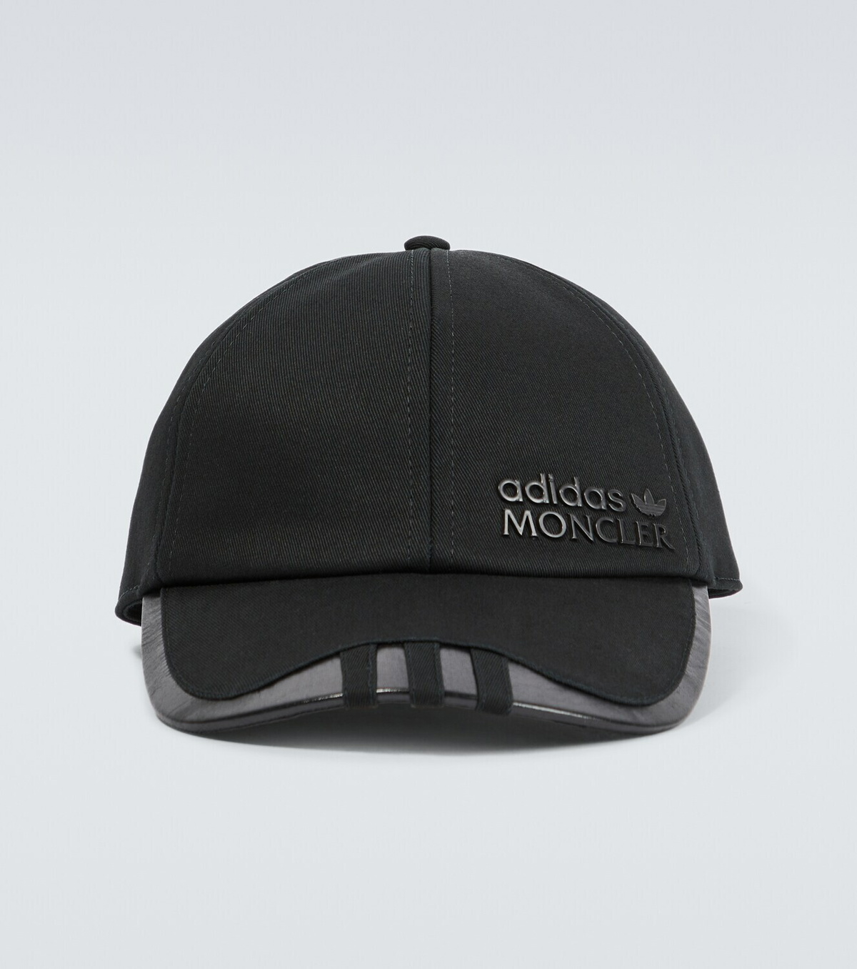 【大人気コラボ】 MONCLER Adidas Baseball Cap Moncler X Adidas Originals Baseball Cap OS Blue Jacquard