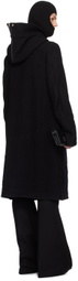 Rick Owens Black Porterville Megaparka Coat