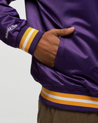 Mitchell & Ness Nba Lightweight Satin Jacket Los Angeles Lakers Purple - Mens - College Jackets