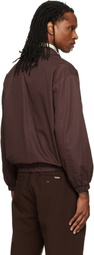 Dunst Brown Collared Blouson Jacket