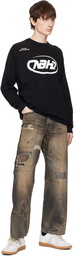 Neighborhood Black NH LS-6 T-shirt