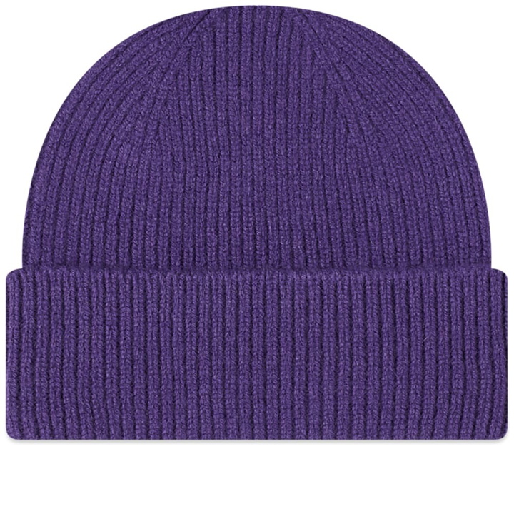 Photo: Colorful Standard Merino Wool Beanie in Ultra Violet