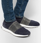 adidas Originals - UltraBOOST Primeknit Slip-On Sneakers - Men - Midnight blue