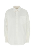 T by Alexander Wang White Oxford Oversize Shirt