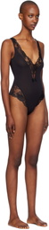 Agent Provocateur Black Casia Bodysuit