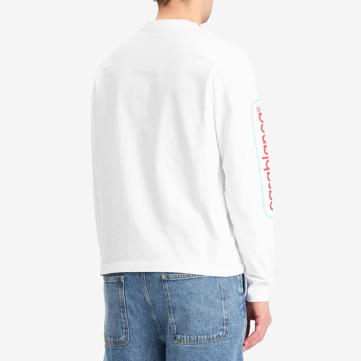 Casablanca Men's Fuji Dream Screen Printed Long Sleeve T