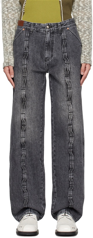 Photo: Andersson Bell Black Wave Jeans