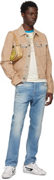 Diesel Beige D-Milo Denim Jacket