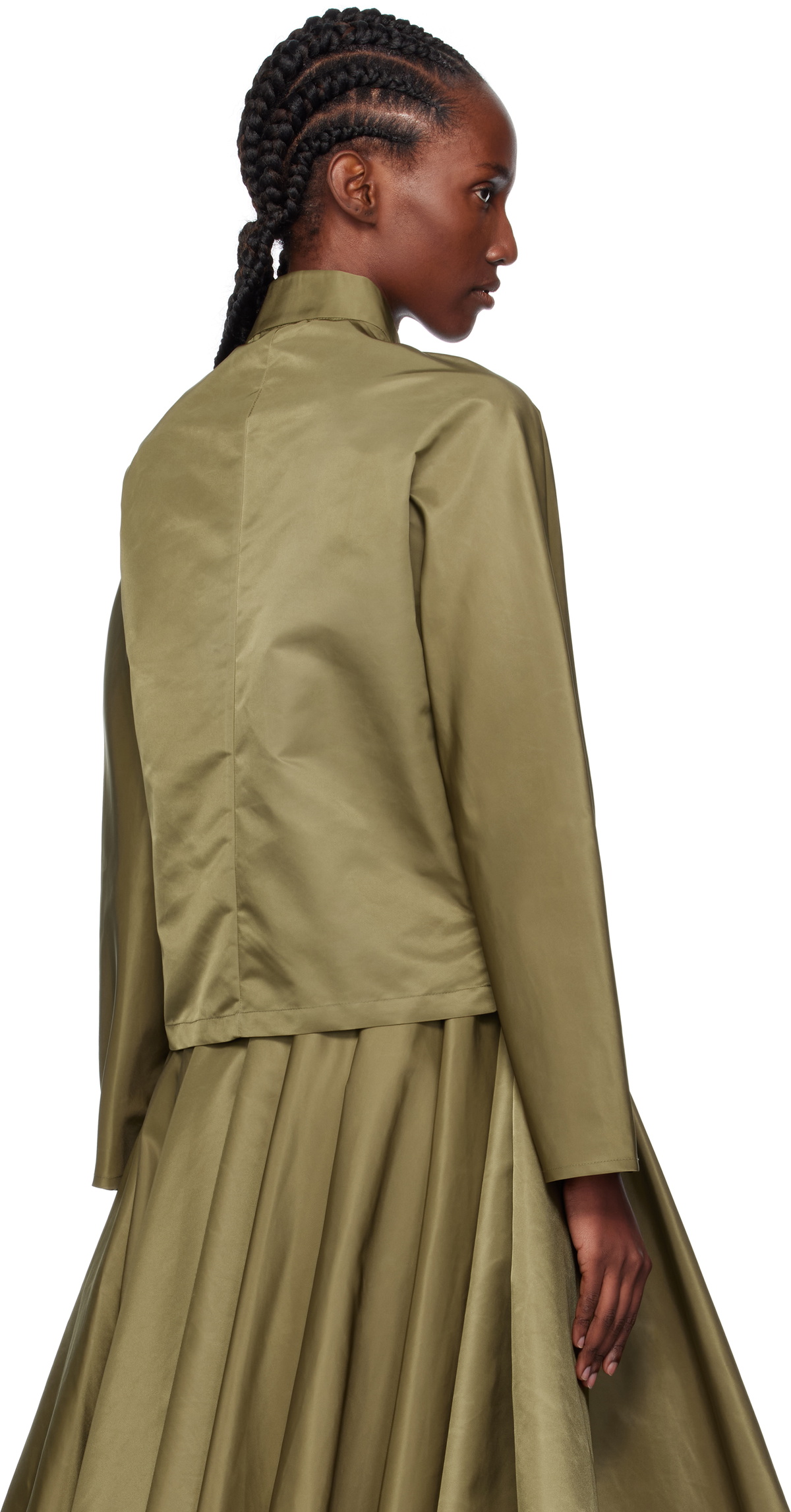 AO Yes Khaki Tang Shirt Jacket