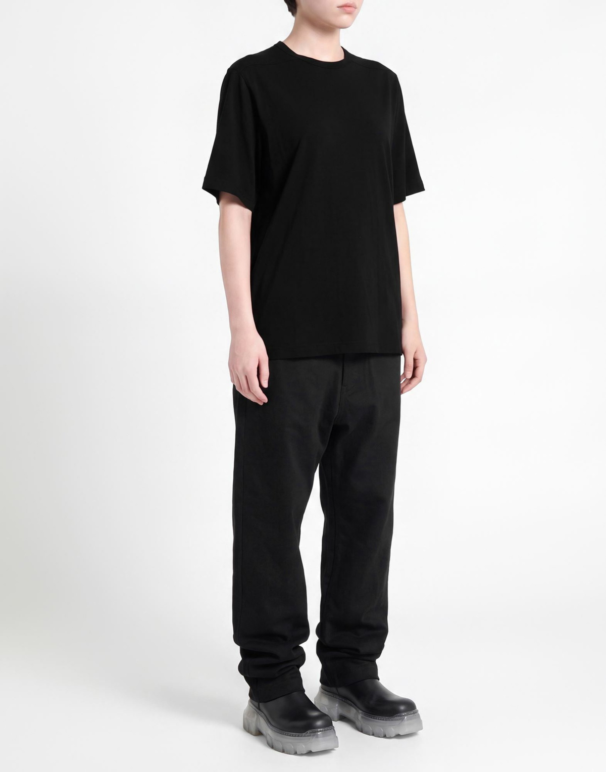 Rick Owens Womens T-shirt in Black