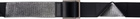132 5. ISSEY MIYAKE Black & Silver Standard Reversible Belt