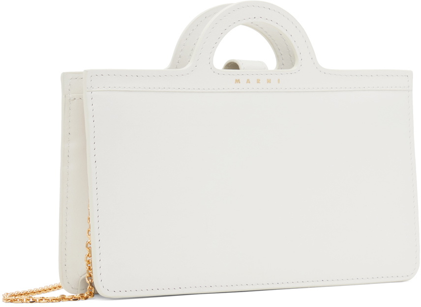 Marni White Tropicalia Long Wallet Bag