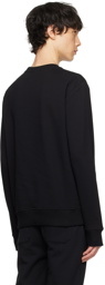 Balmain Black Embroidered Sweatshirt